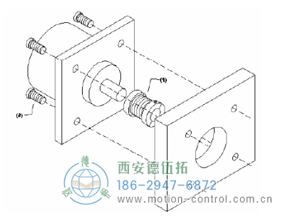 空心轴编码器安装方法三