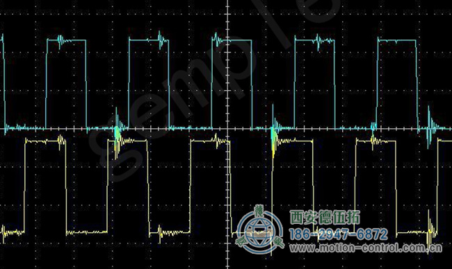 图为某增量编码器的脉冲波形图