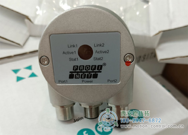 图为POSITAL OCD系列Profinet接口的多圈编码器照片 图为POSITAL OCD系列Profinet接口的多圈编码器照片